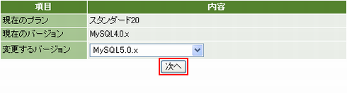 変更するプラン